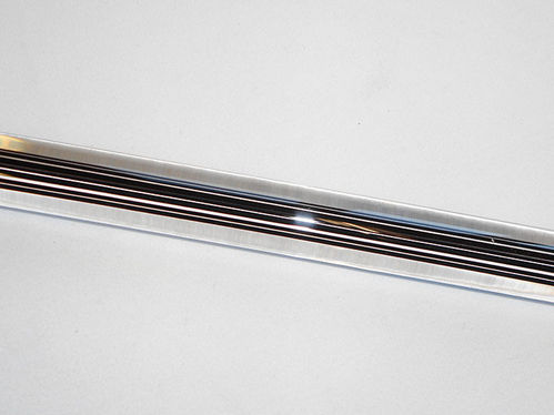 3106 Pesola® Ø30mm verhotanko lasinkirkasta akryylia - mustilla raidoilla
